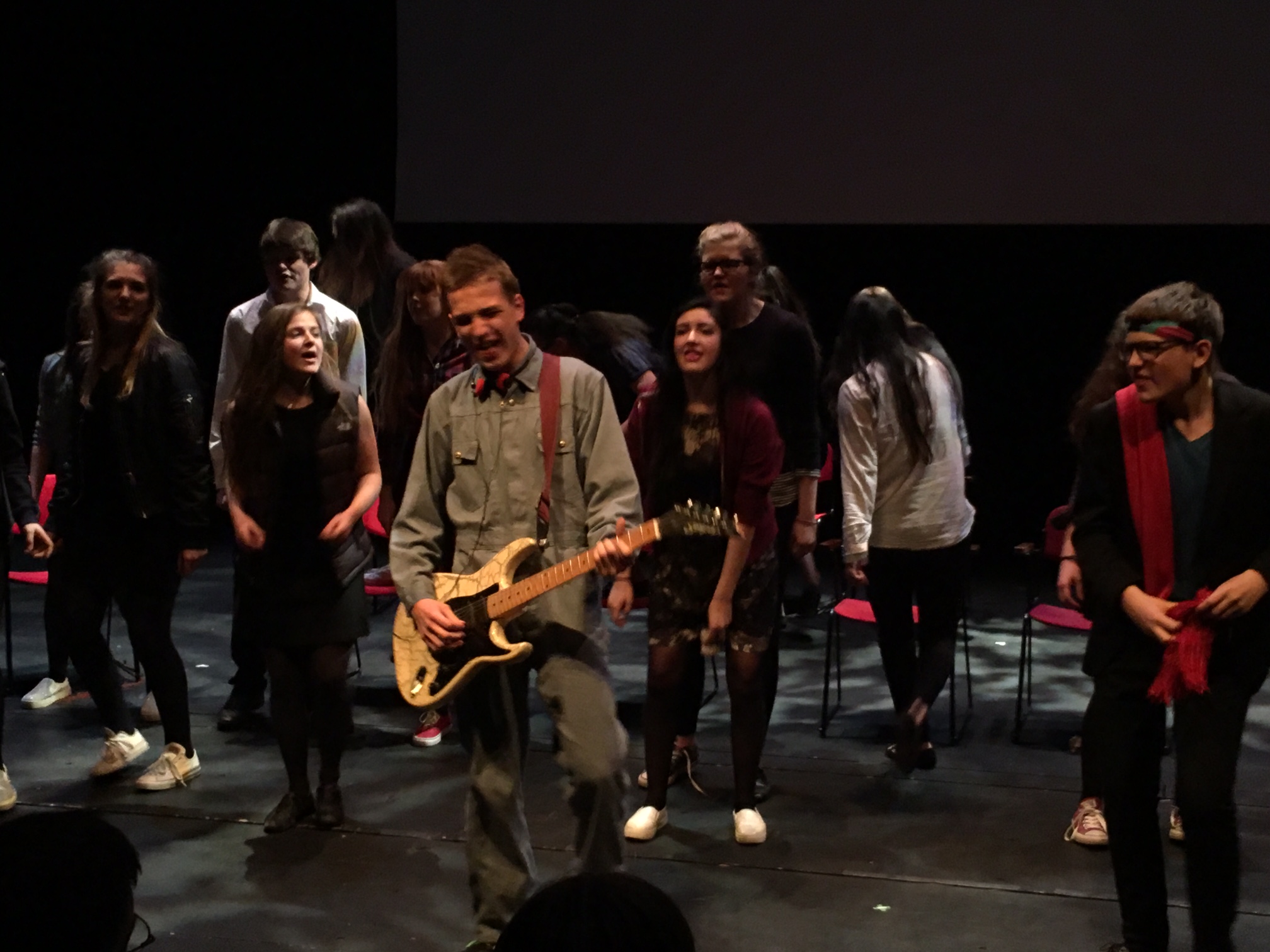 Fourth Form Production of 'The Musicians' at the Birmingham REP, 4th May 2016